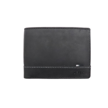 Φόρτωση εικόνας στο εργαλείο προβολής Συλλογής, Δερμάτινο πορτοφόλι με γκρι γαζί