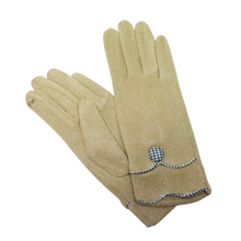 Φόρτωση εικόνας στο εργαλείο προβολής Συλλογής, Γάντια καρώ κουμπάκι
